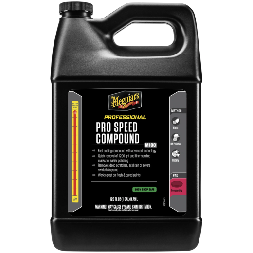 Profesionálna korekčná a leštiaca pasta Meguiar's Pro Speed ​​Compound (3,78 l)