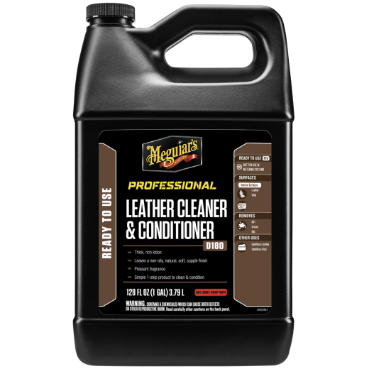 Čistič a kondicionér na kožu Meguiar's Leather Cleaner & Conditioner (3,78 l)
