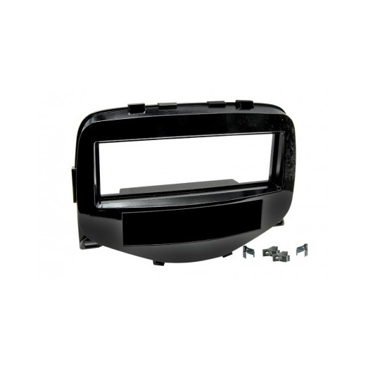 Rámček autorádia 1DIN - Toyota Aygo / Citroen C1 / Peugeot 108 UNI1