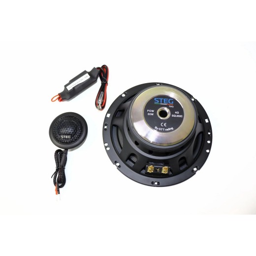 Komponentné reproduktory STEG SQL 650C