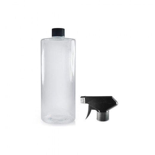 Fľaša na autokozmetiku Carbon Collective Mixing Bottle & Sprayer Head (1000 ml)
