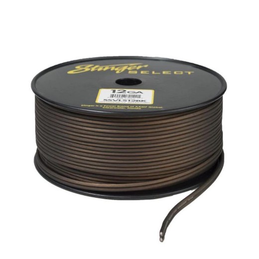 Reproduktorový kábel Stinger SSVLS12BK