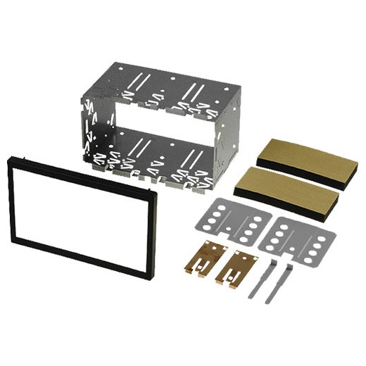 4carmedia kovový rámček autorádia 2DIN + vidličky