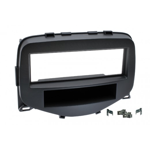 Rámček autorádia 1DIN - Toyota Aygo / Citroen C1 / Peugeot 108 UNI1