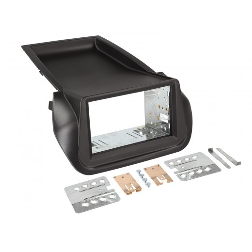 Redukčný rámček autorádia pre Citroen Nemo / Fiat Fiorino, Fiorino Qubo / Peugeot Bipper