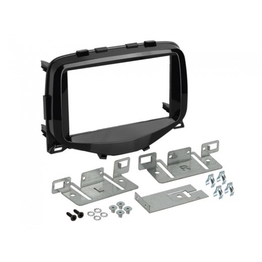 Redukčný rámček autorádia pre Citroen C1 / Peugeot 108 / Toyota Aygo