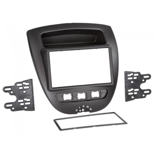 Redukčný rámček autorádia pre Toyota Aygo / Citroen C1 / Peugeot 107