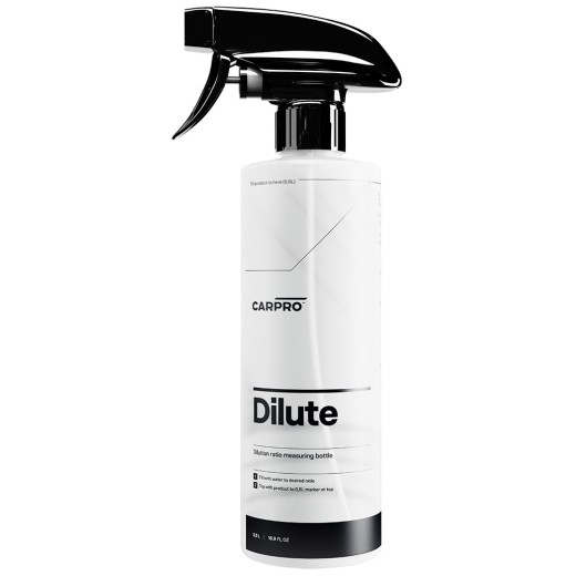 Fľaša s logickou stupnicou CarPro Dilute (500 ml)
