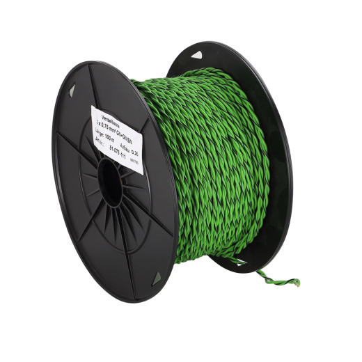 Reproduktorový kábel ACV FLRY Twisted green/green-black 075