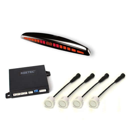 Parkovací asistent Keetec BS 410 LED W