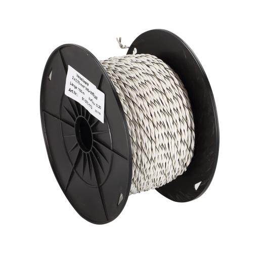 Reproduktorový kábel ACV FLRY Twisted white/white-black 075
