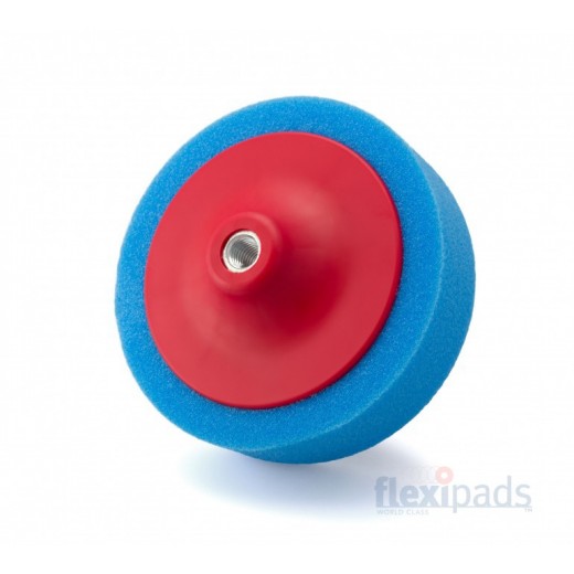 Unášač s leštiacim kotúčom Flexipads Blue Compounding and Polishing M14 150 x 50