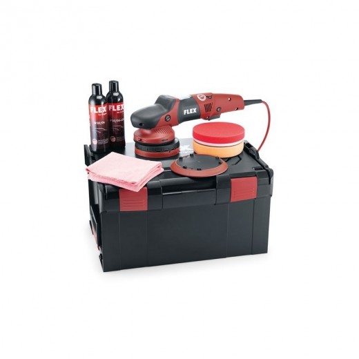 Excentrická leštička v sade FLEX XFE 7-15 150 P-Set