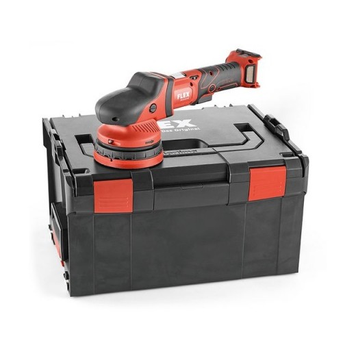 Aku-excentrická leštička v prepravnom kufríku FLEX XCE 8 125 18.0-EC