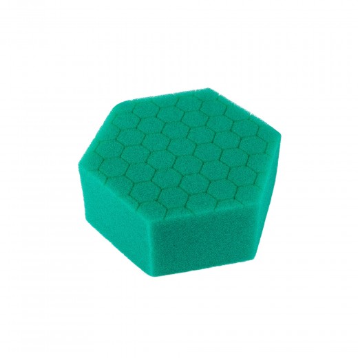 Ručný leštiaci aplikátor Carbon Collective HEX Hand Polishing Pad - Green