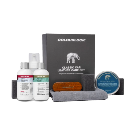 Špeciálna sada na starú kožu COLOURLOCK by KochChemie Classic Car Leather Care Set