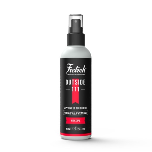 Viacúčelový šetrný čistič Fictech Outside - Traffic Film Remover (100 ml)