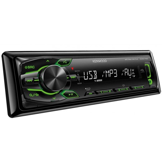 Bezmechanikové autorádio KENWOOD KMM-100G