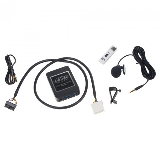 Carclever hudobný prehrávač USB / AUX / Bluetooth pre Mazda / Ford