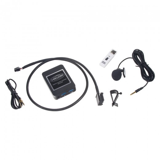 Carclever hudobný prehrávač USB / AUX / Bluetooth pre Peugeot / Citroen