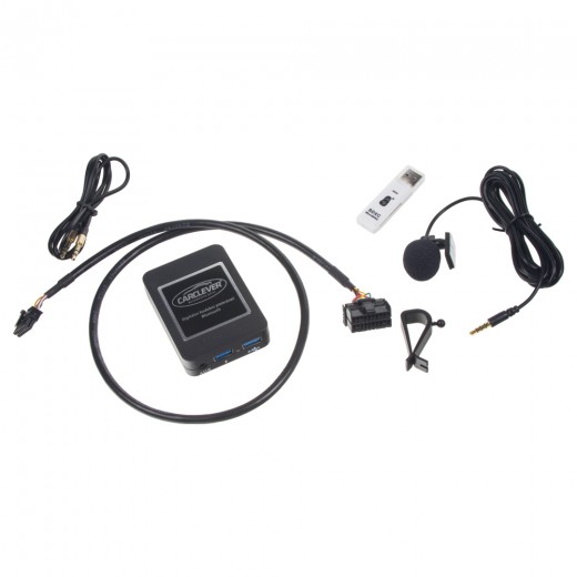 Carclever hudobný prehrávač USB / AUX / Bluetooth pre Subaru