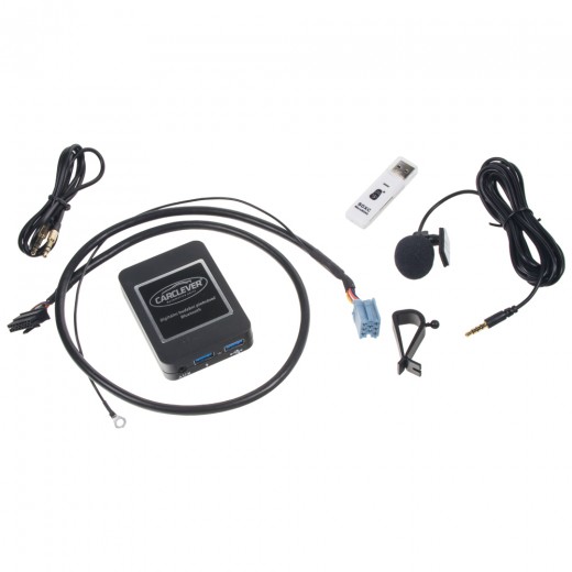 Carclever hudobný prehrávač USB / AUX / Bluetooth pre VW / Škoda / Audi / Seat