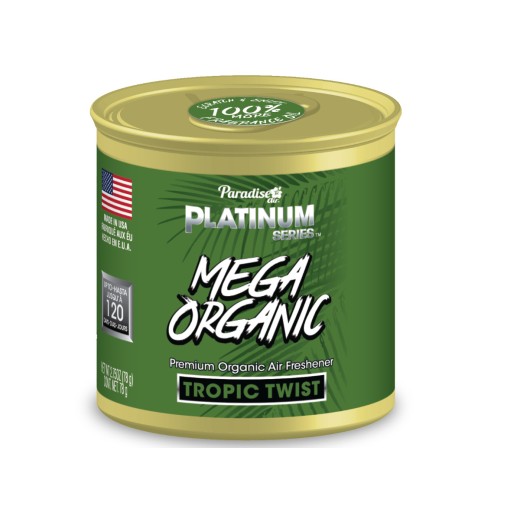 Osviežovač vzduchu Paradise Air Mega Organic Air Freshener Tropic Twist - Tropický vánok (78 g)