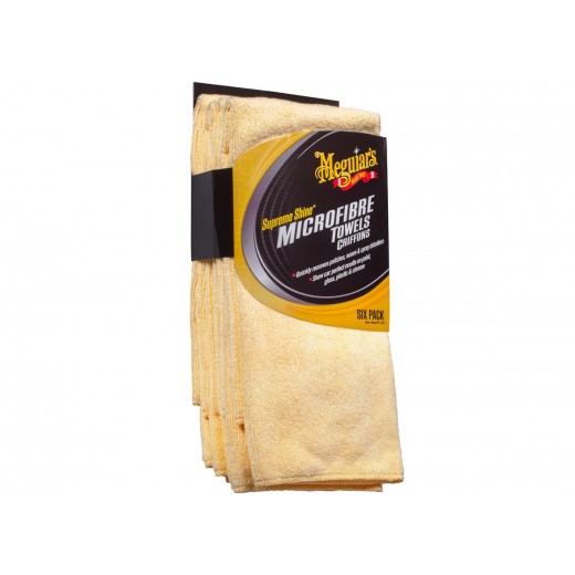 Mikrovláknové utierky Meguiar's Supreme Shine Microfiber Towel