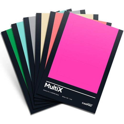 Súprava samolepiek na mixovacie fľaše CarPro Find My Dilute