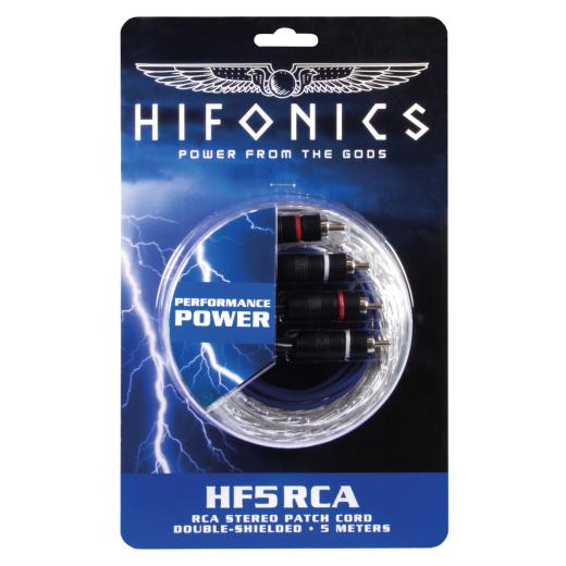 Signálový kábel Hifonics HF5RCA