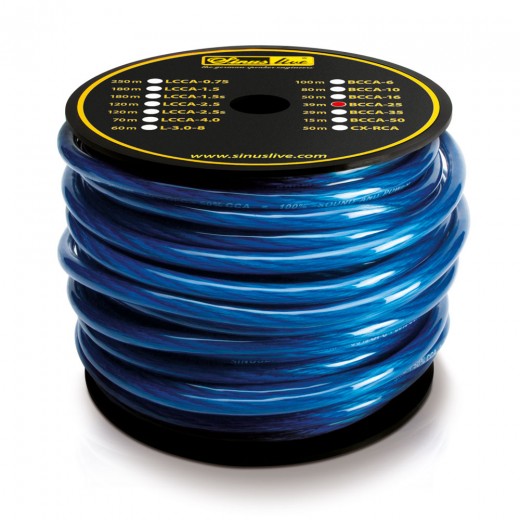 Napájací kábel Sinus Live B-CCA-10 modrý
