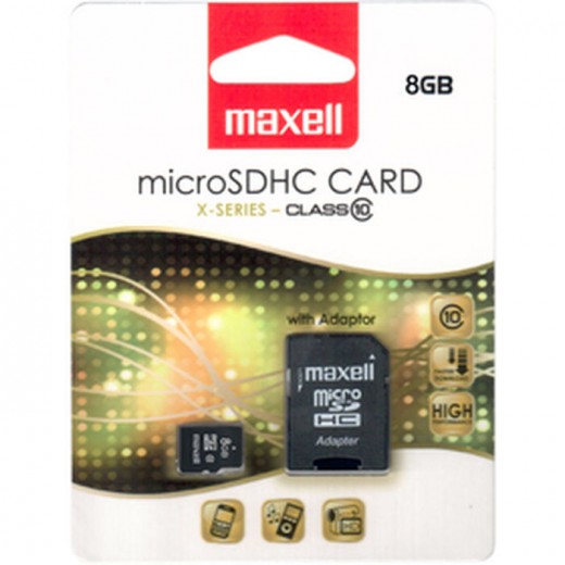 Pamäťová karta MAXELL micro SDHC 8GB