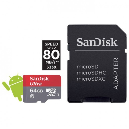 Pamäťová karta microSDXC 64GB
