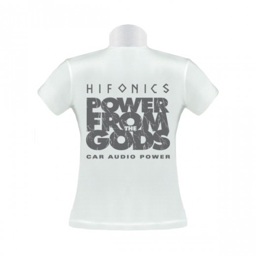 Tričko Hifonics biele