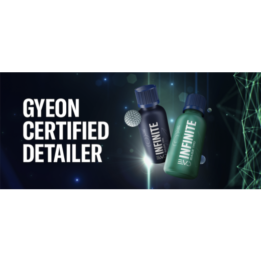 Banner na stenu Gyeon Banner / Certified Detailer Q² Infinite Base Type 1 & 2 200x90 cm