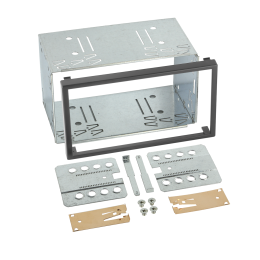 Kovový rámček autorádia 2DIN + vidličky