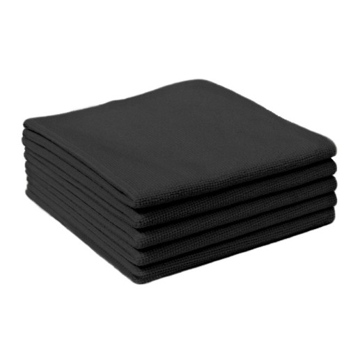 Sada mikrovláknových utierok Purestar Speed Polish Multi Towel Mini Black