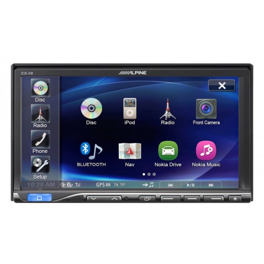 Mobilná mediálna stanica ALPINE ICS-X8