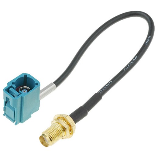 Anténny adaptér FAKRA - SMA-B 4carmedia AD.GPS.50