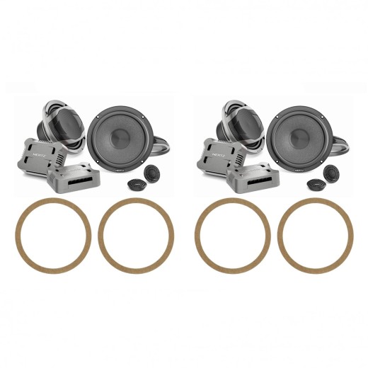 Reproduktory do Audi A6 C6 set č. 3