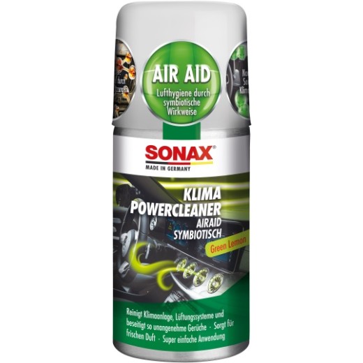 Sonax čistič klimatizácií proti zápachu AirAid Green Lemon - 100 ml