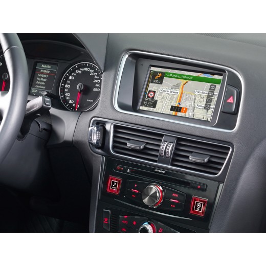 Autorádio s GPS navigáciou pre Audi Q5 Alpine X701D-Q5