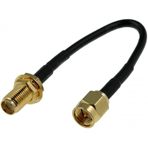 Anténny adaptér SMA-A - SMA-B