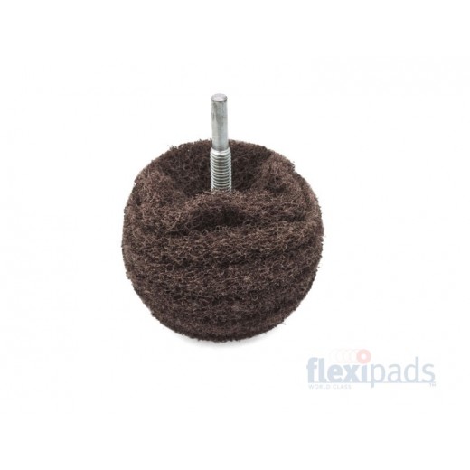 Leštiaca gulička Flexipads Brown Coarse Scruff Ball 75