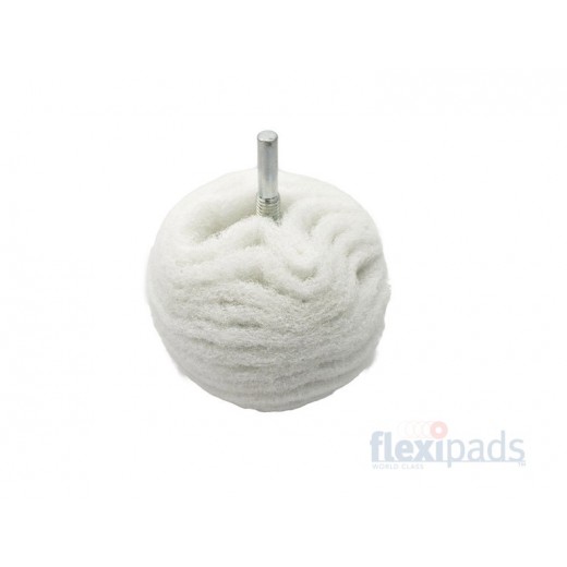 Leštiaca gulička Flexipads White Microfine Scruff Ball 75