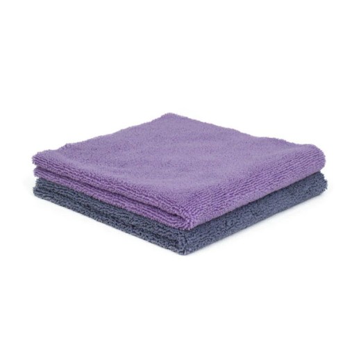 Mikrovláknová utierka Purestar Two Face Buffing Towel Purple/Gray