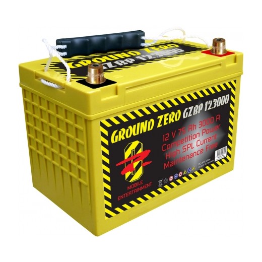 Autobatérie GROUND ZERO GZBP 12.3000