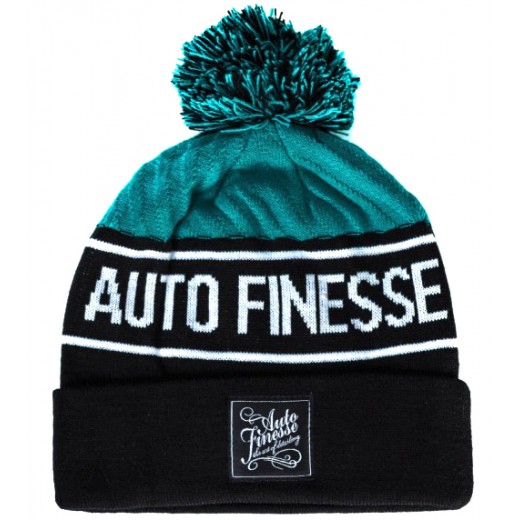 Auto Finesse Bobble Knitted Beanie Teal