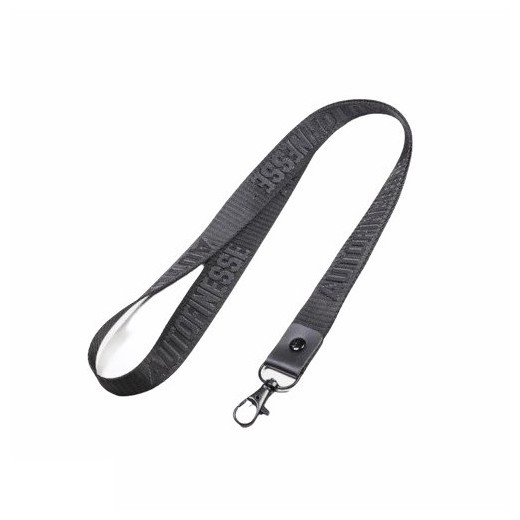Auto Finesse Luxury Embossed Lanyard Long Black