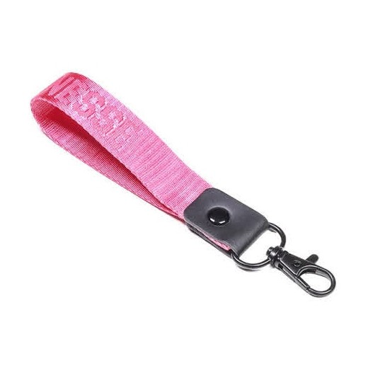 Auto Finesse Luxury Embossed Lanyard Short Pink